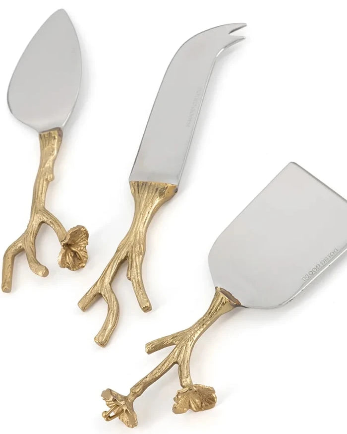 Doing Goods Ava Blossom Cheese Set Peynir Seti 17 x 17 x 4 cm