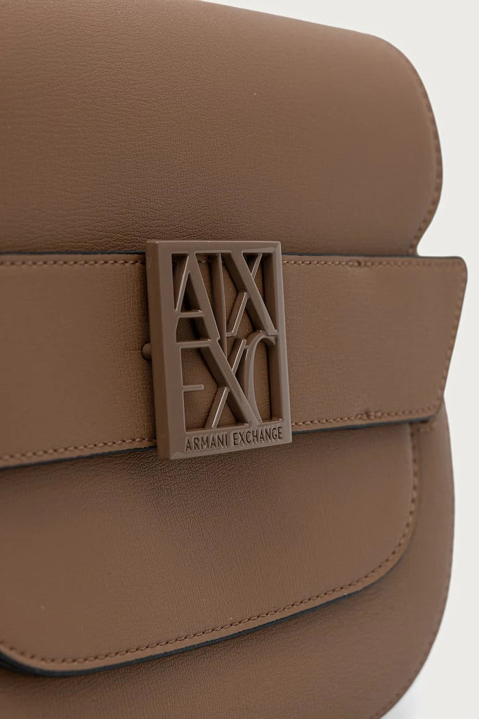 Armani Exchange kadın suni deri crossbody çanta