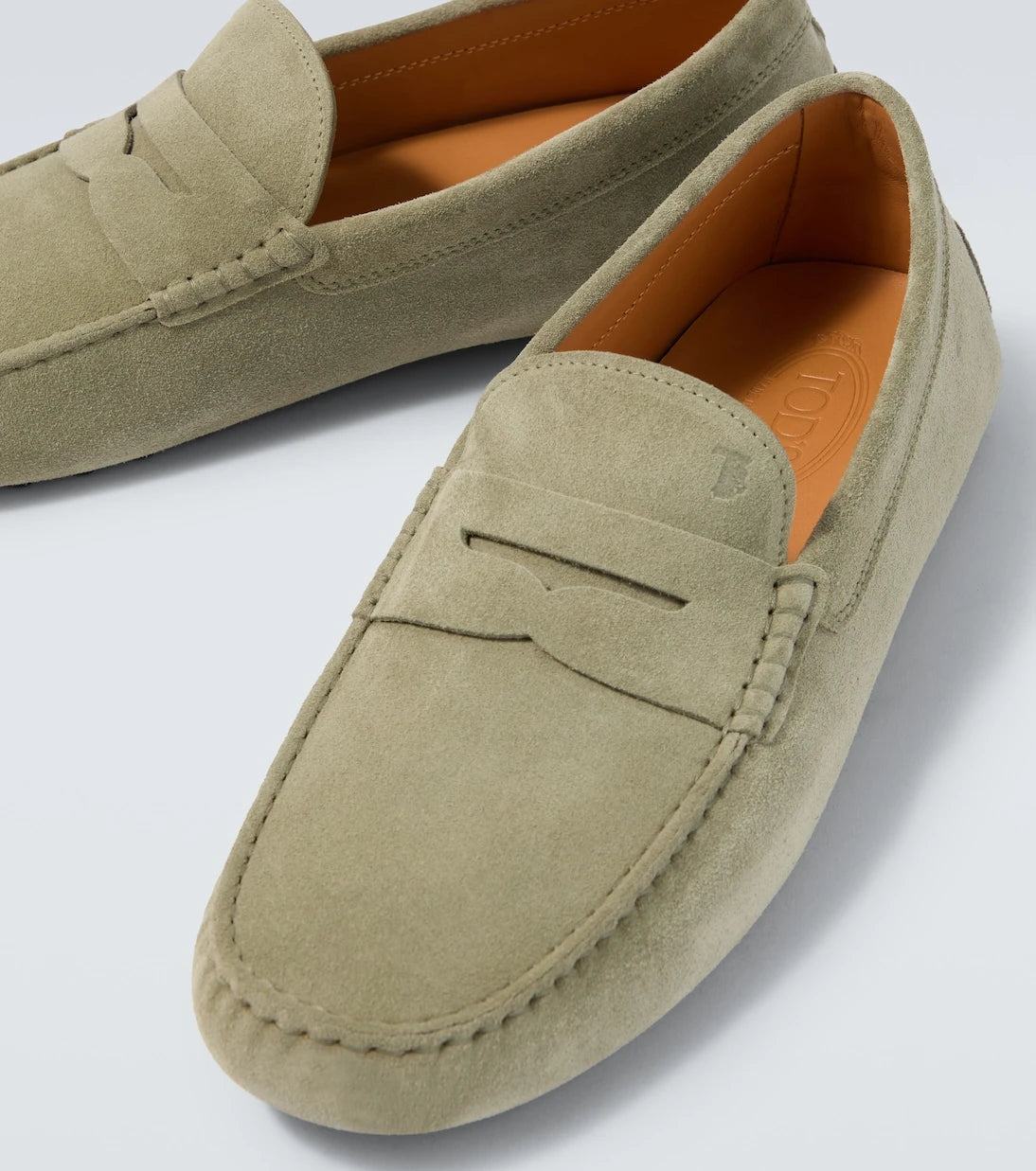 Tod's - Gommino suede loafers