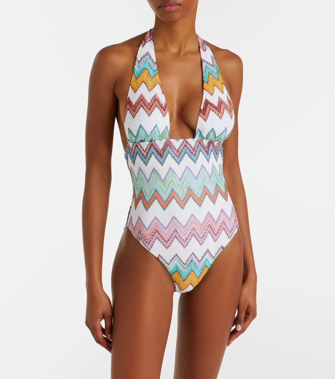 Missoni - Zigzag lamé swimsuit
