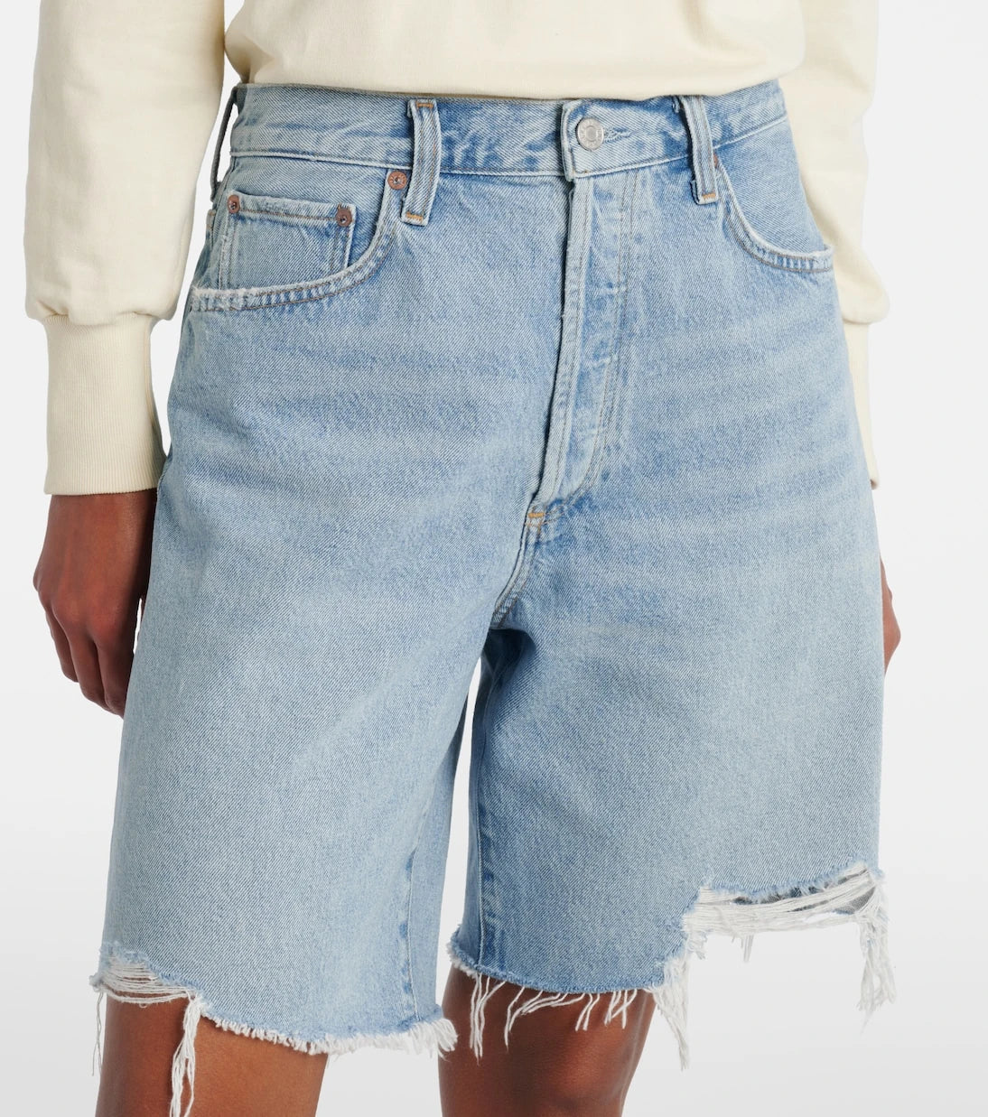 Agolde - Indra denim shorts