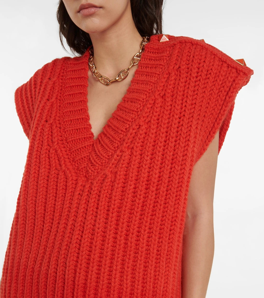 Valentino - Wool-blend sweater vest