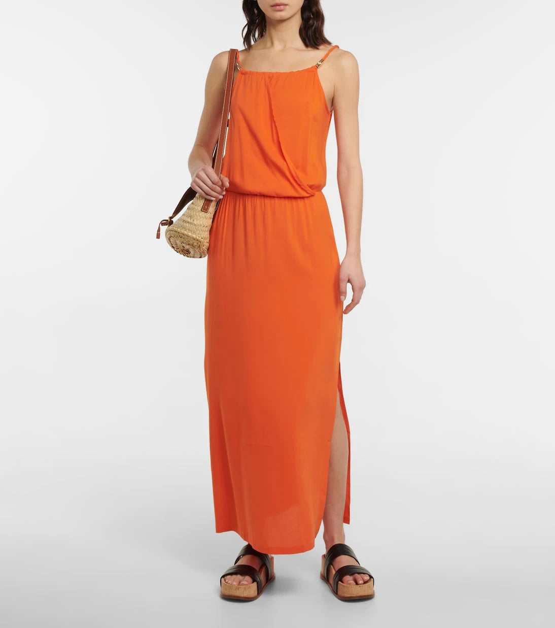 Heidi Klein - Braid-trimmed maxi dress