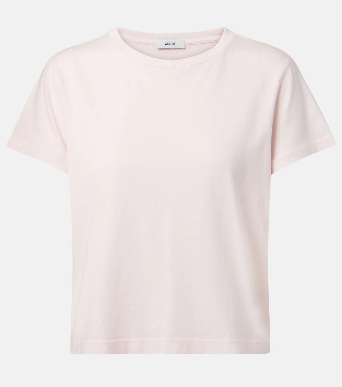 Agolde - Adine Shrunken cotton jersey T-shirt