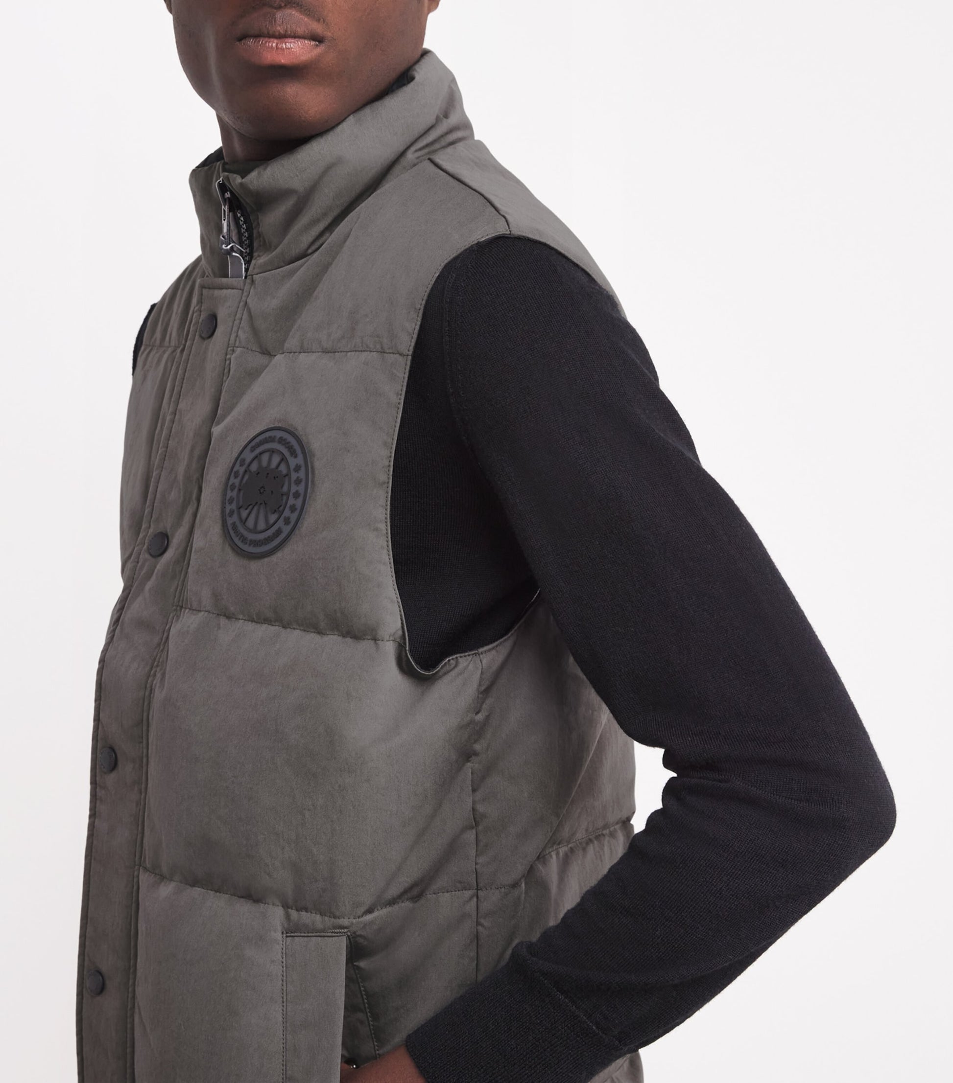Canada Goose Grey Garson Puffer Gilet