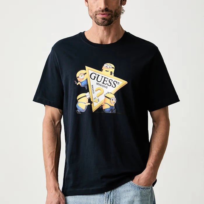 Guess Jeans Erkek Pamuklu Tişört
