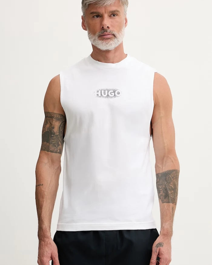 HUGO erkek plaj üstü RAY BEACH_TANK_LOOSE
