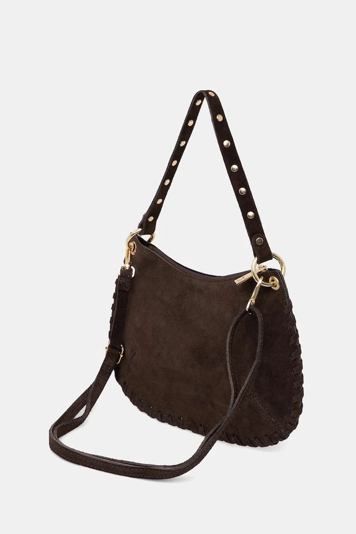Answear.LAB чанта crossbody дамска от велур