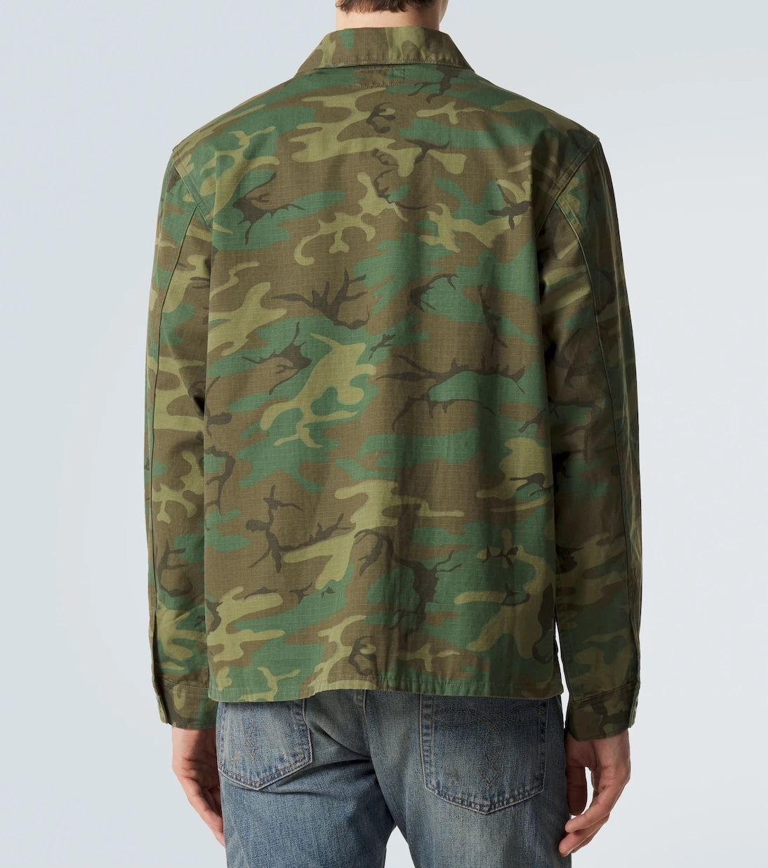 RRL - Camouflage cotton overshirt