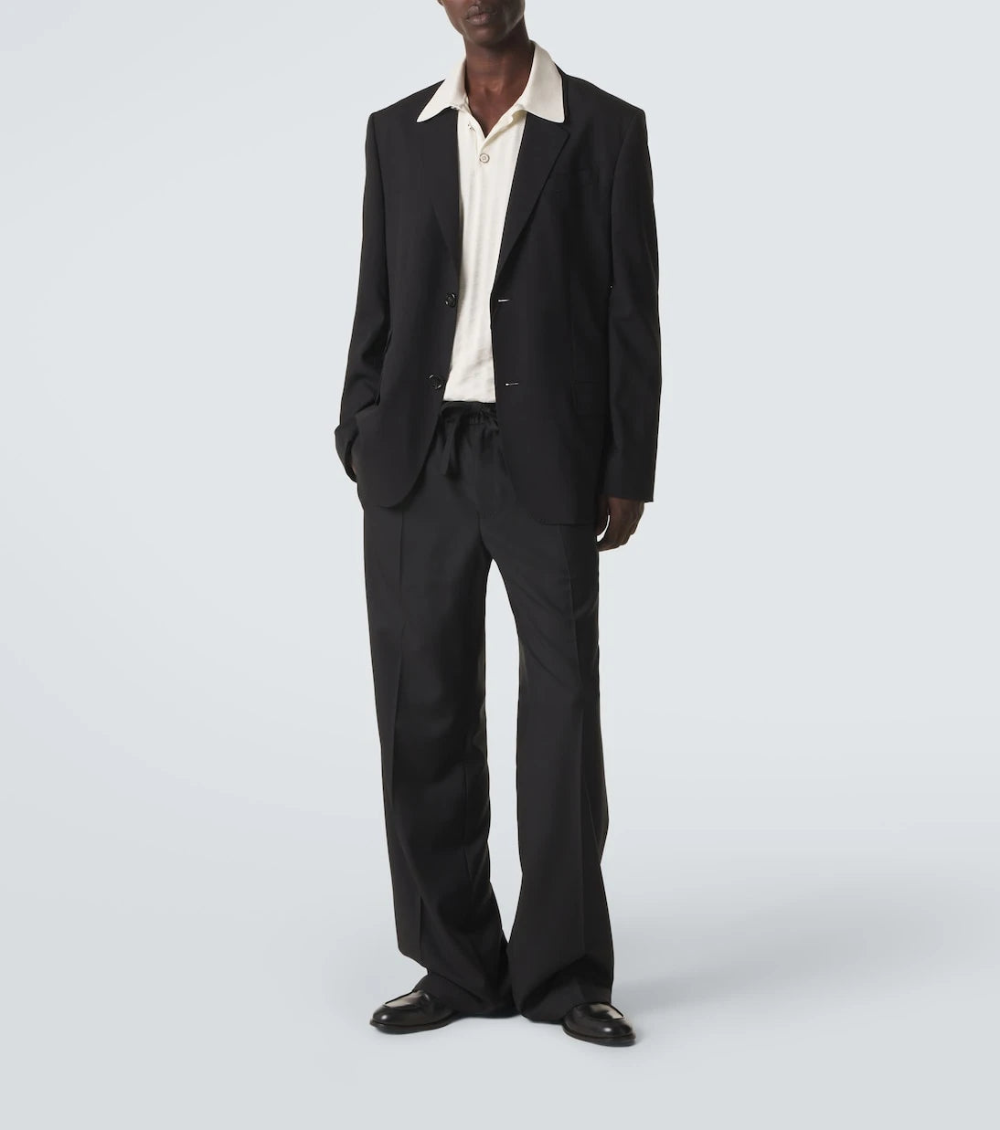 Dolce&Gabbana - Virgin wool twill wide-leg pants