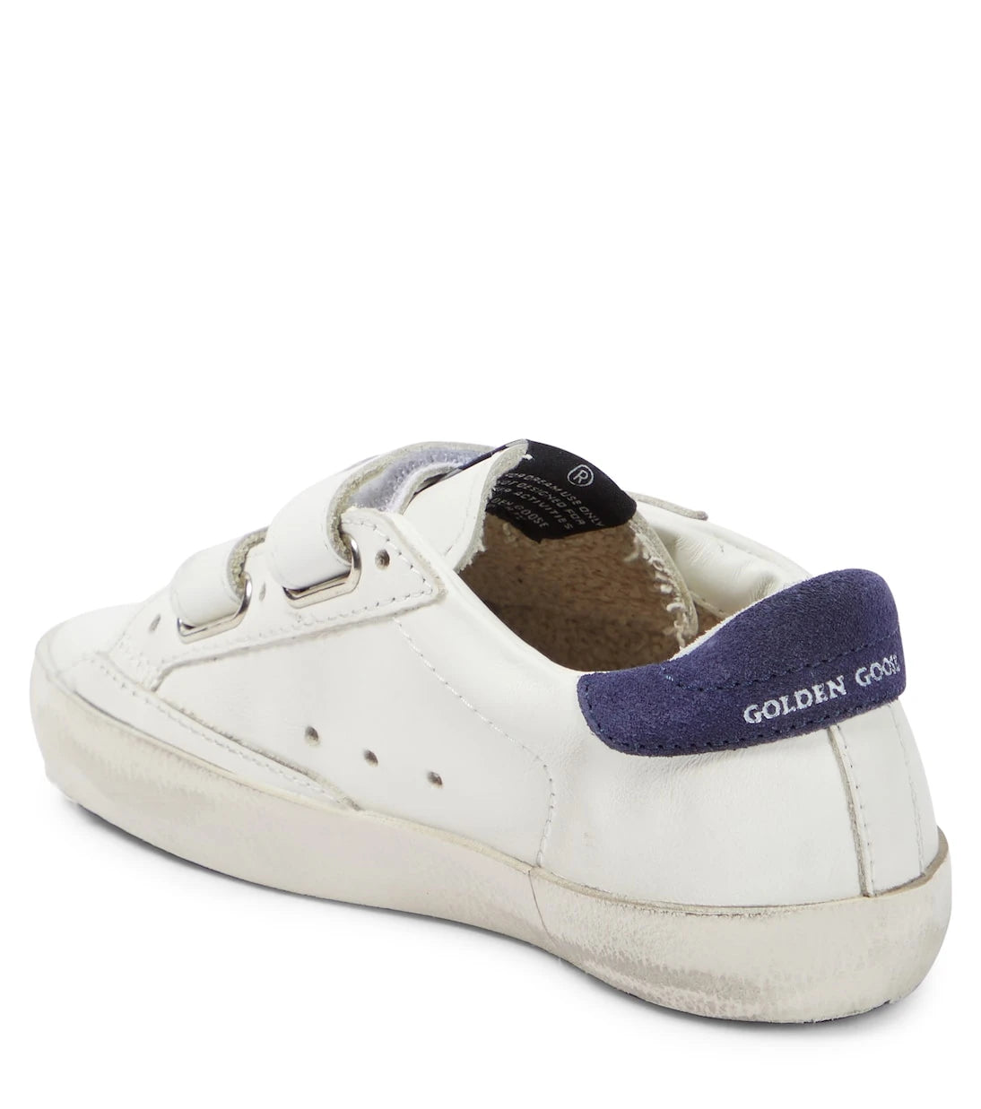 Golden Goose Kids - Old School deri spor ayakkabı