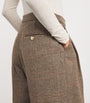 Barbour Multi Wool Tweed Sophia Wide-Leg Trousers