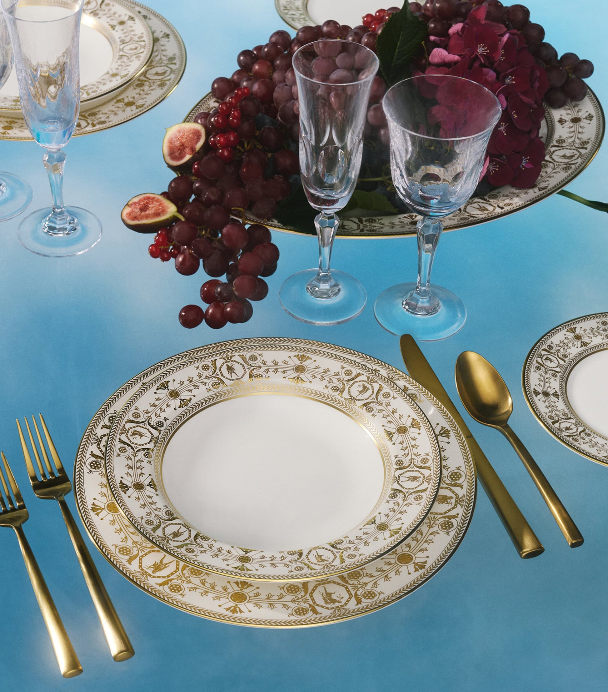 Bone China Bacchus Rice Bowl (10.5cm)