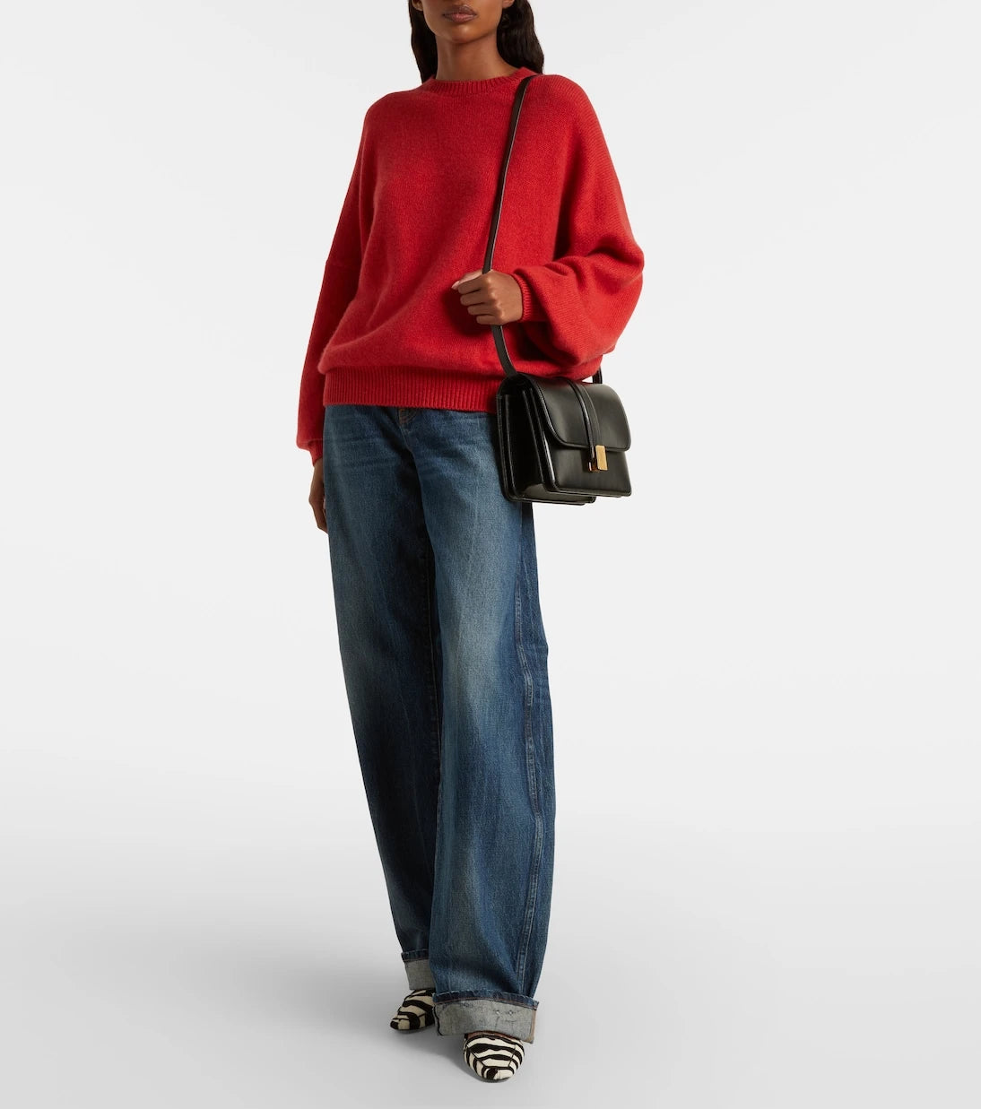 Khaite - Blake leather crossbody bag