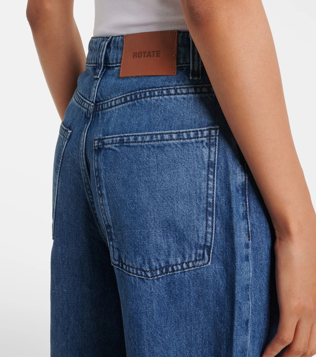 Rotate - Barrel-leg jeans