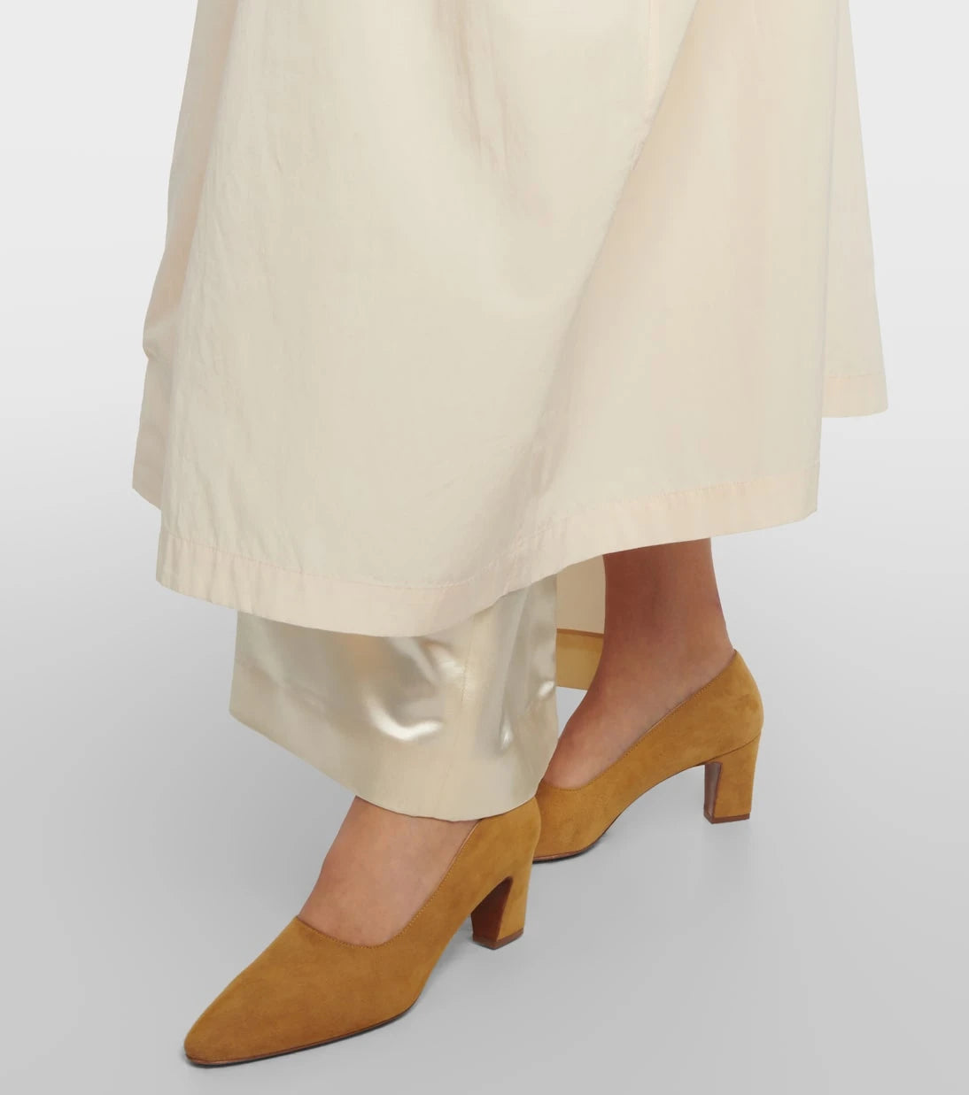 The Row - Marta 65 suede pumps