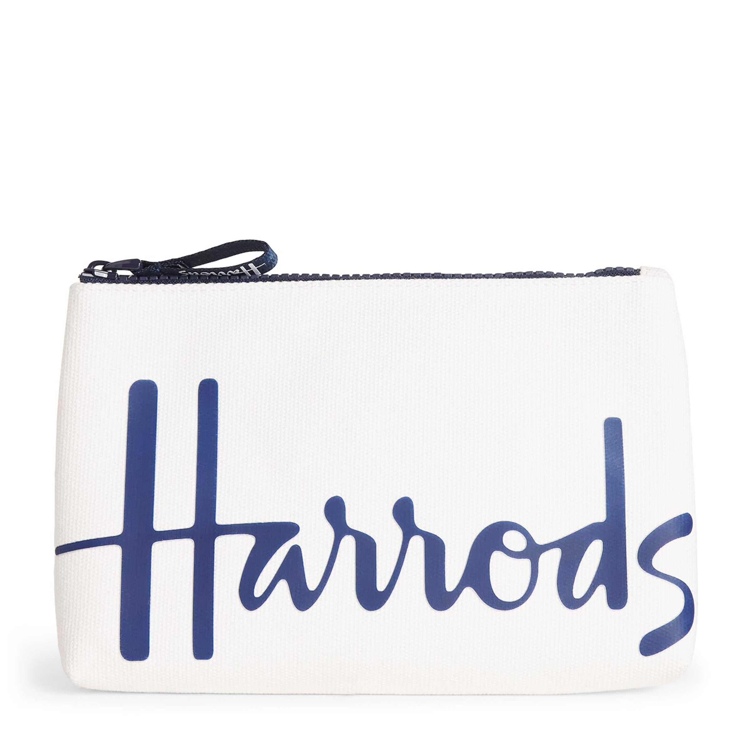 Ivory Small Cotton Logo Pouch