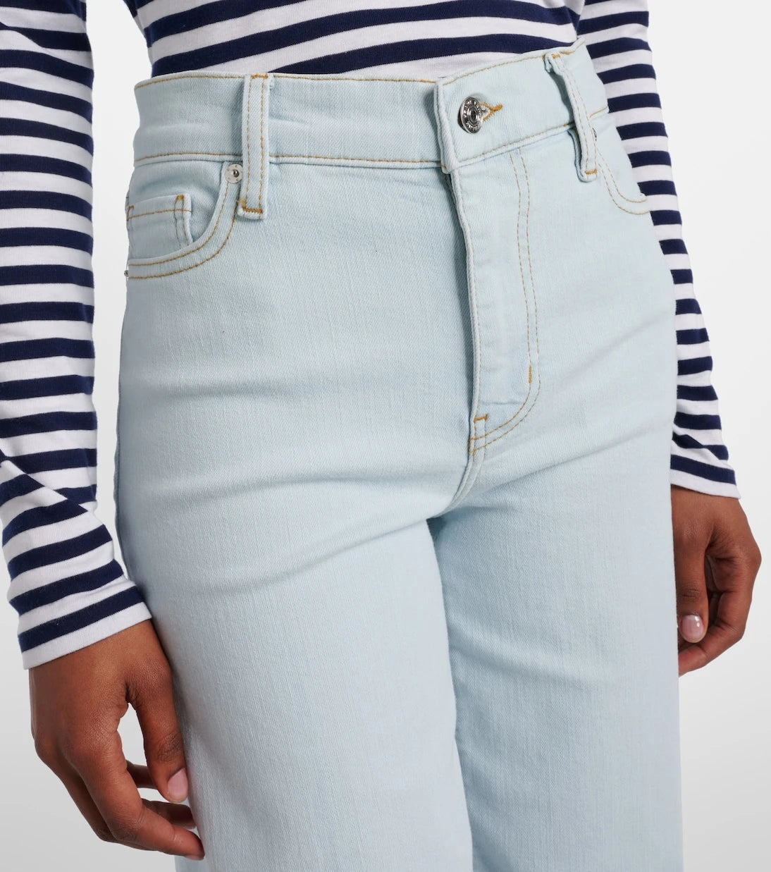Frame - Le Slim Palazzo wide-leg jeans