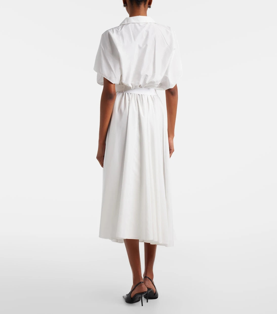 Norma Kamali - Belted shirt dress