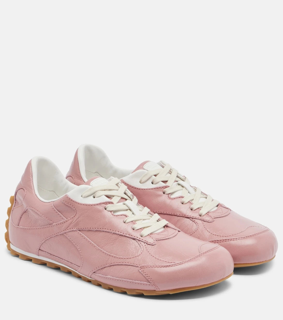 Bottega Veneta - Orbit Flash leather sneakers