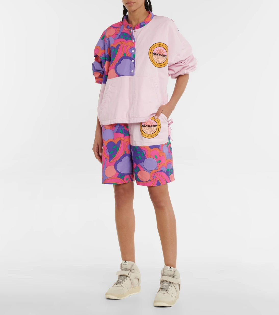 Isabel Marant - Lavern cotton Bermuda shorts