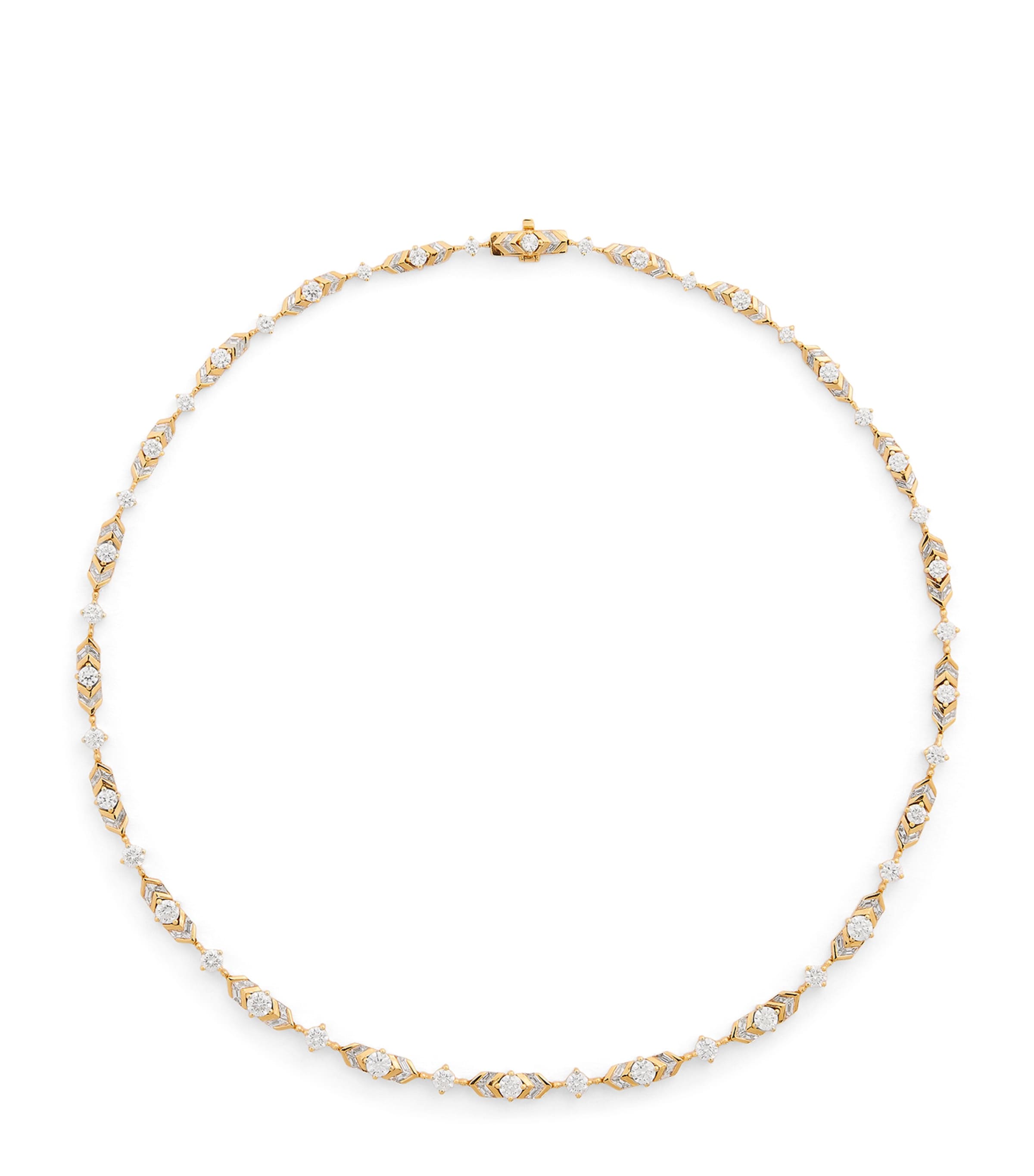 Yellow Gold and Diamond Dakota Necklace
