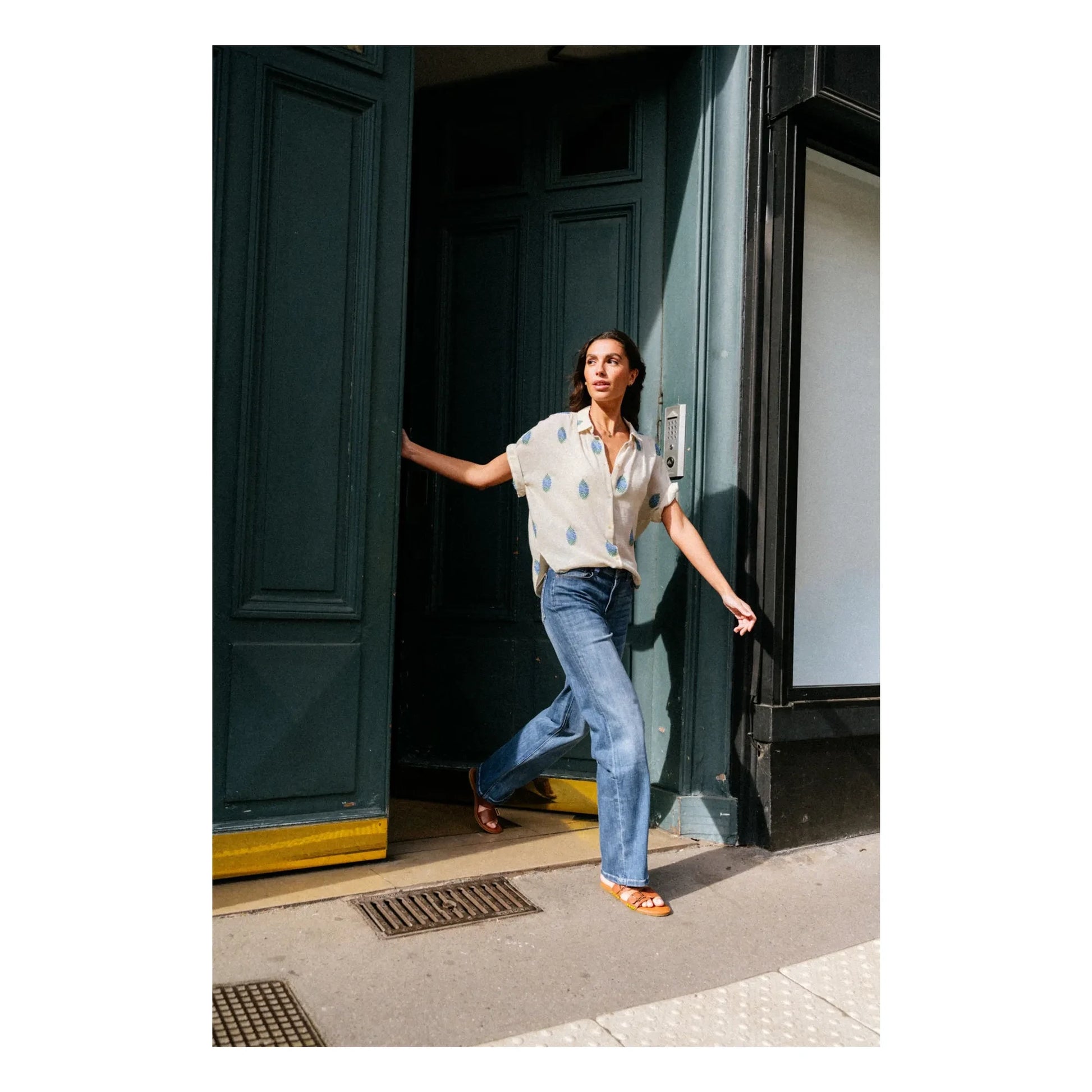 Sacrécoeur - Louisa Uxua shirt | White