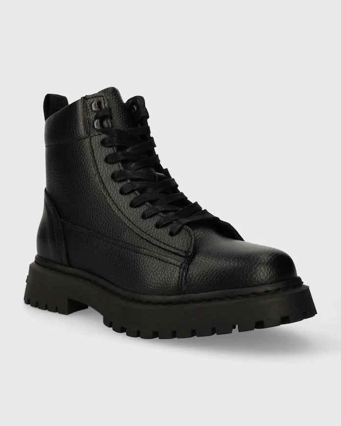 Кожени туристически обувки Tommy Jeans TJM WARM LINING BOOT