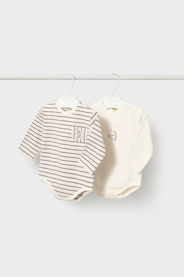 Mayoral Newborn боди за деца с памук 2 броя