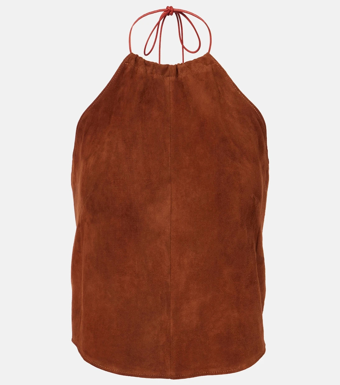 Stouls - Halterneck suede top