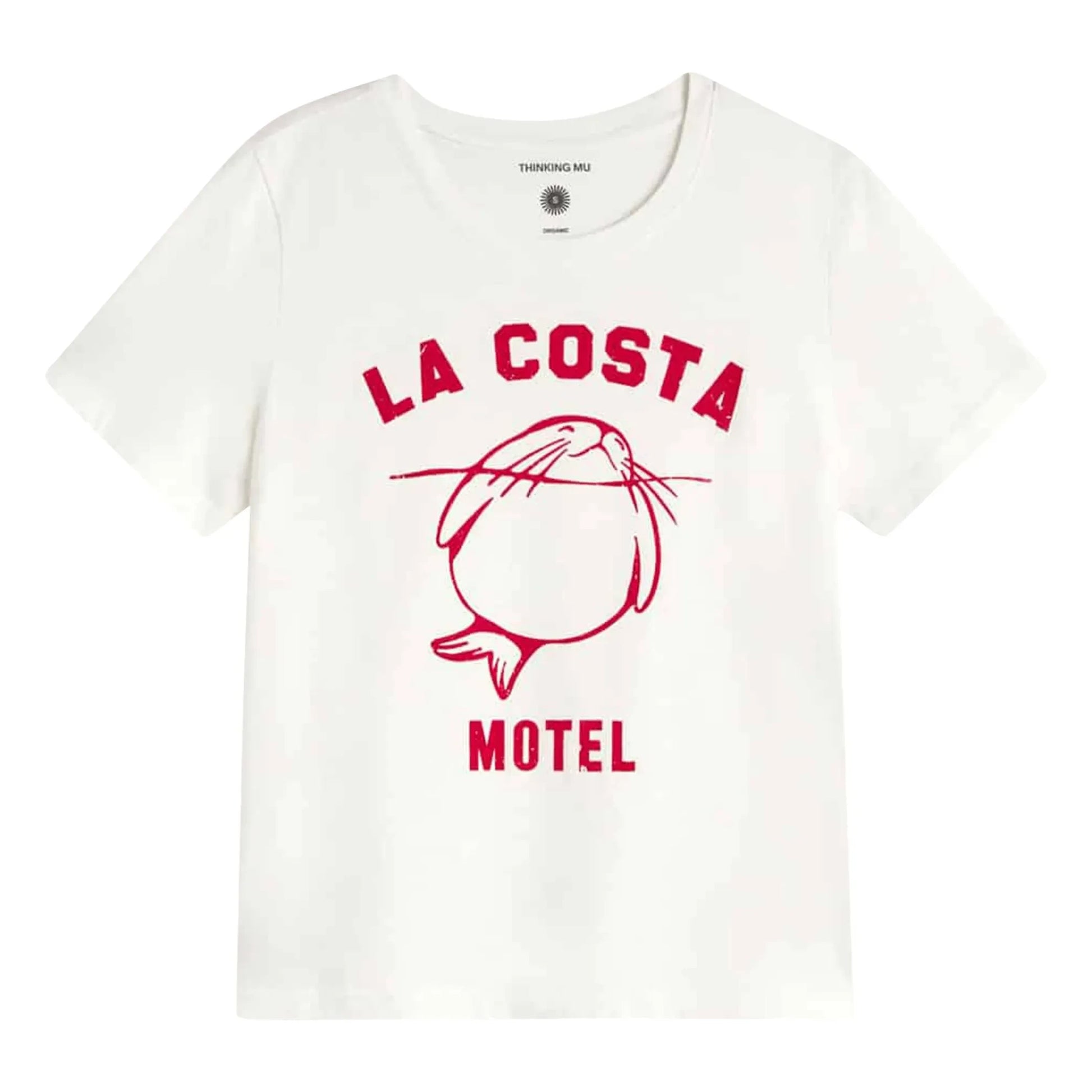 Thinking Mu - Ida organic cotton T-shirt | White