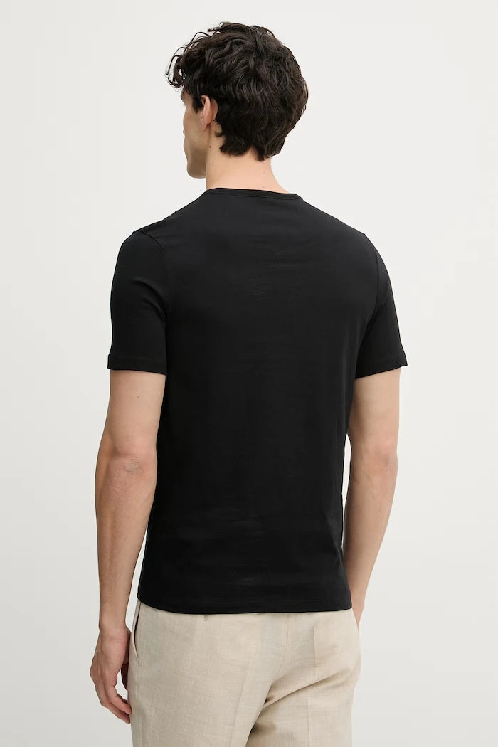 BOSS тениска мъжка от памук TShirtRN 3P Classic 3 броя