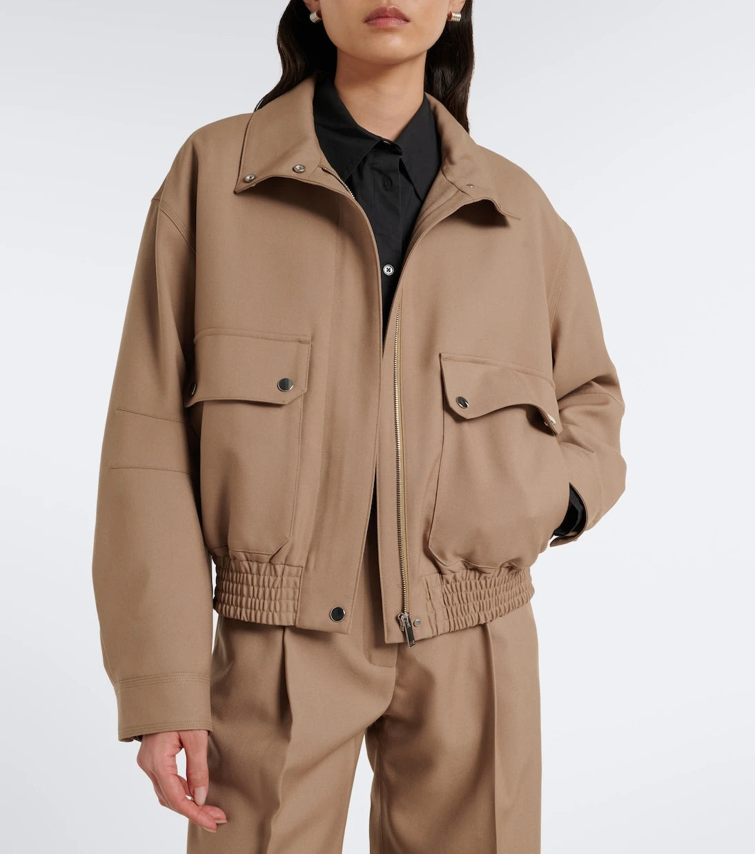 Proenza Schouler - Aviva wool-blend gabardine jacket