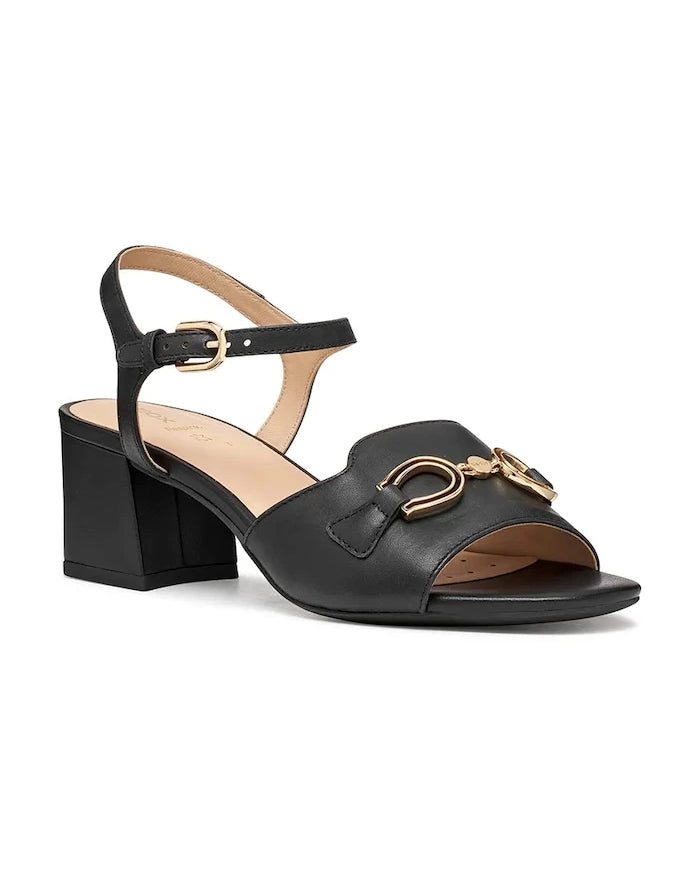 Geox D NEW ERAKLIA 50 Deri Sandalet
