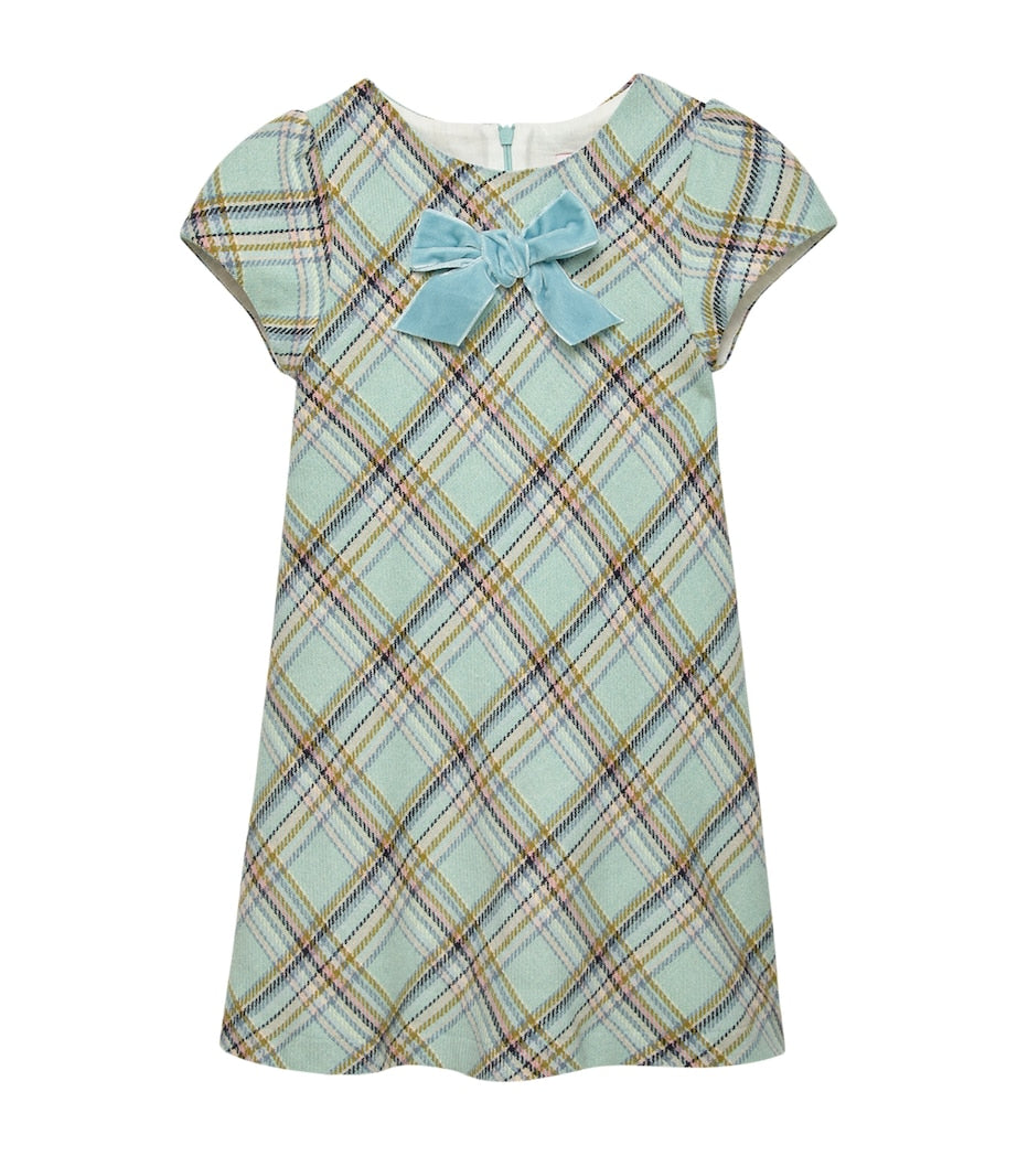 Green Etta Check Dress (2-5 Years)