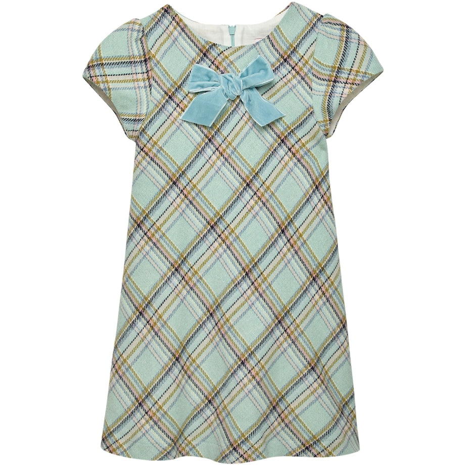 Green Etta Check Dress (2-5 Years)
