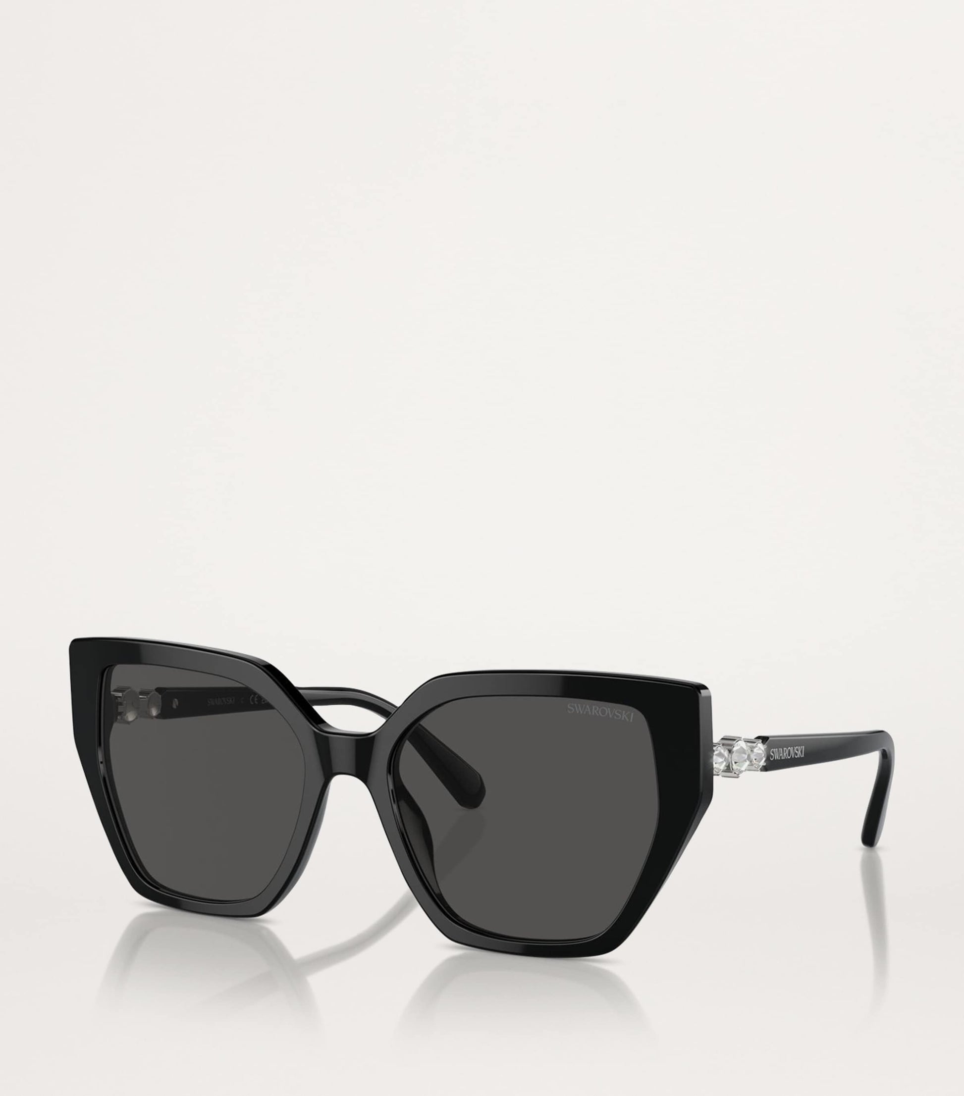 Swarovski Black Acetate SK6016 Sunglasses