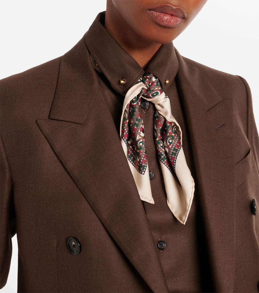 Loro Piana - Printed silk scarf
