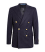 Wool Double-Breasted Blazer NAVY