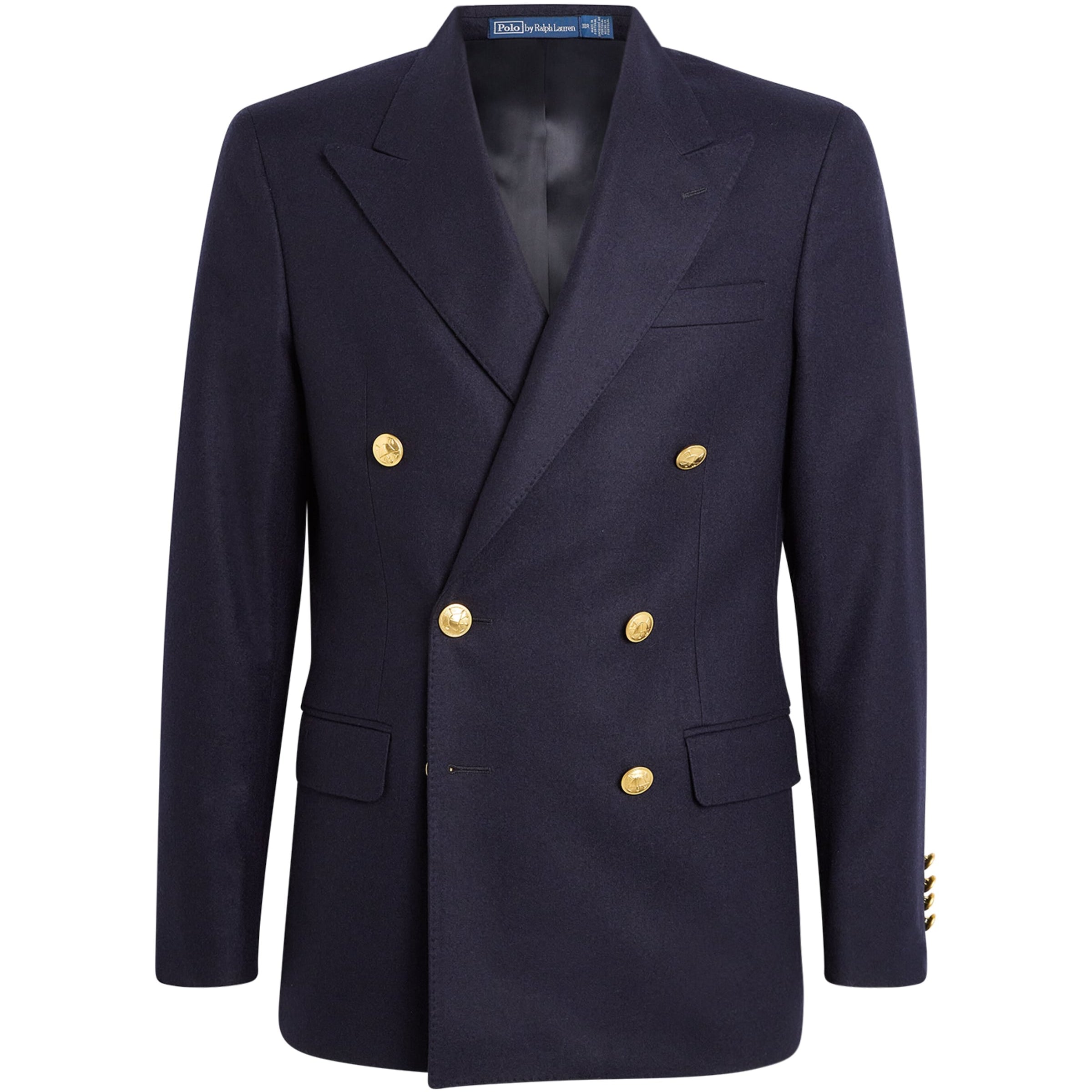 Wool Double-Breasted Blazer NAVY