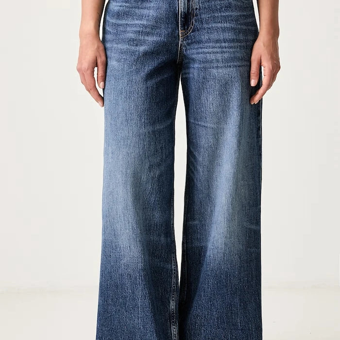 Tommy Jeans wide leg kadın kot pantolon
