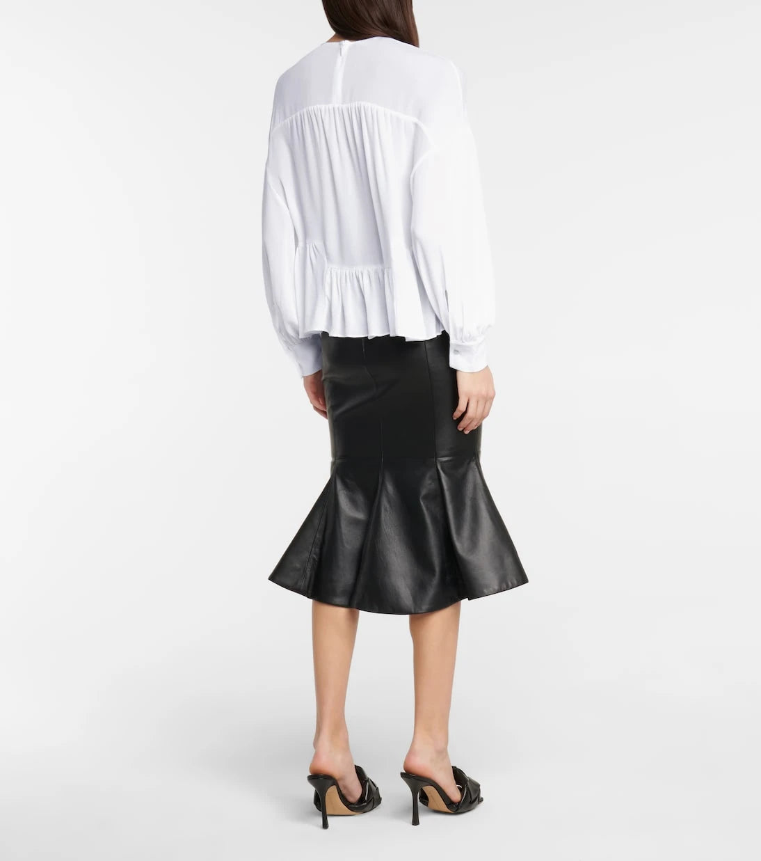 Vince - Silk-crêpe top