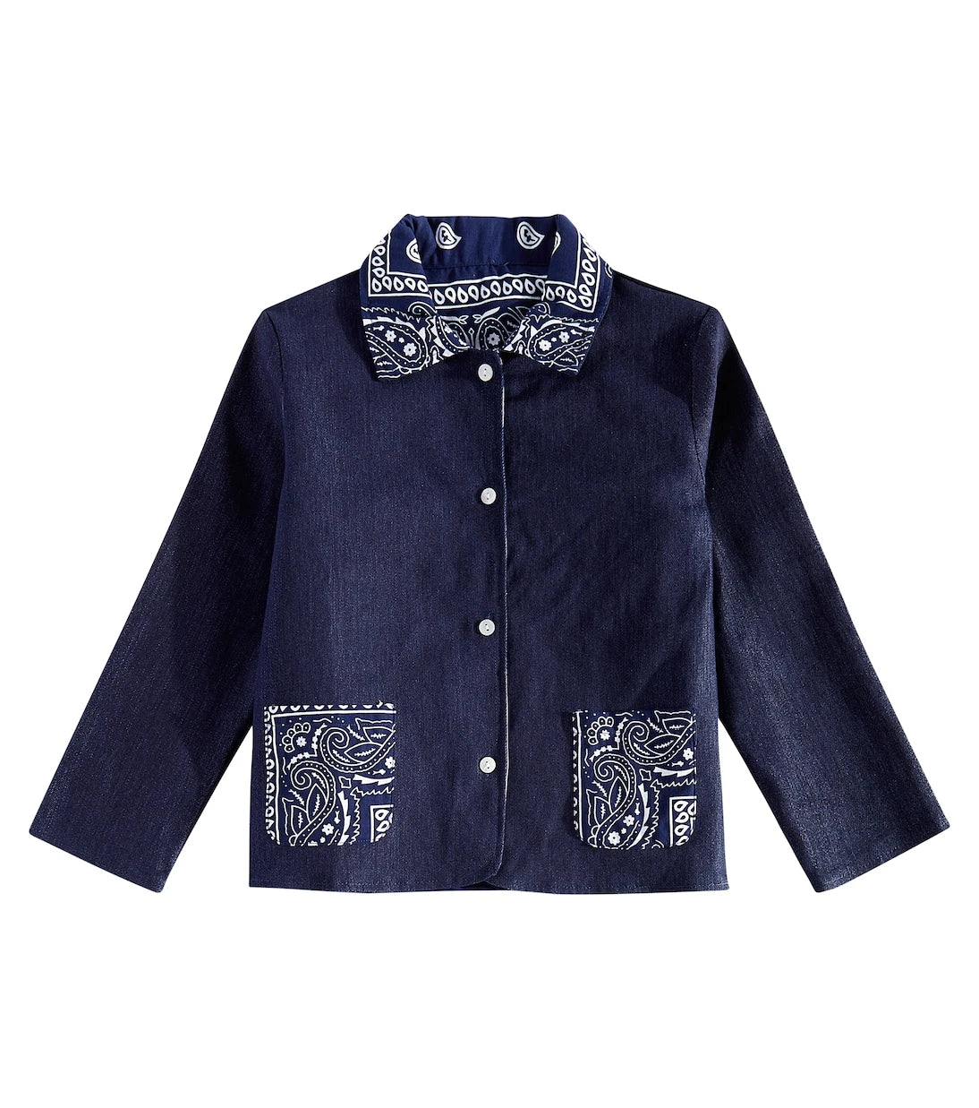 Tartine et Chocolat - x Arizona Love printed denim jacket