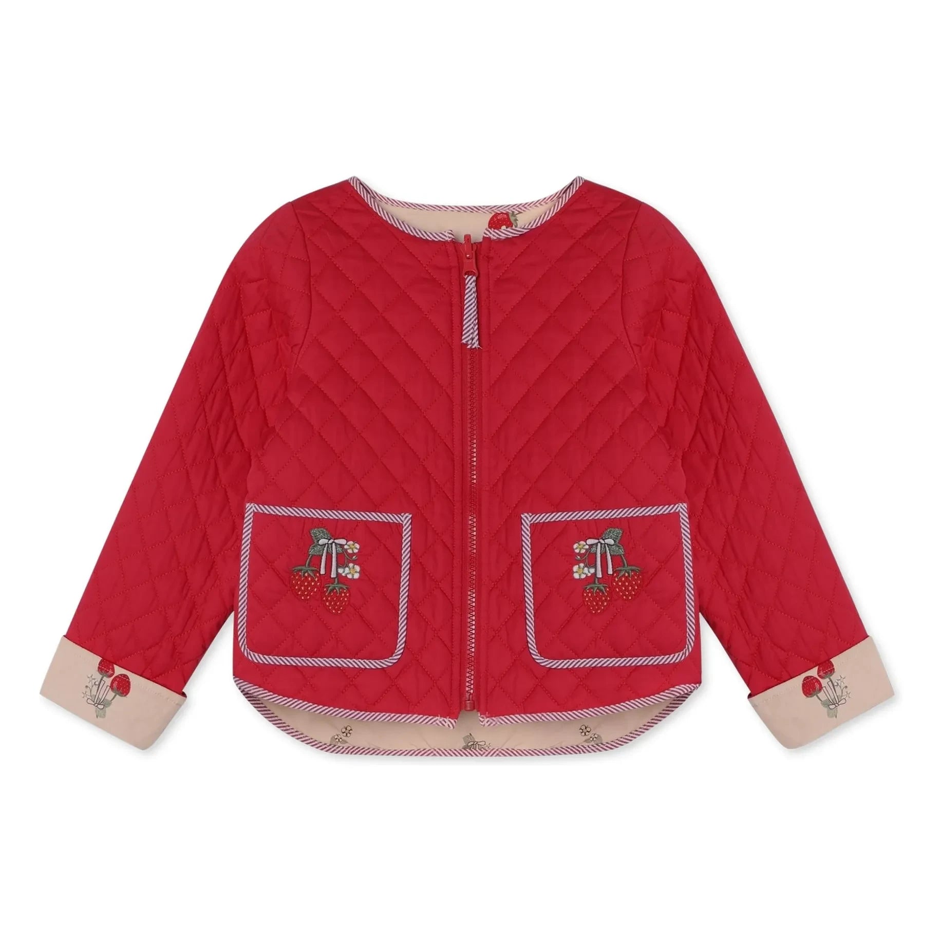 Fliink - Strawberry Kota Jacket | Pink