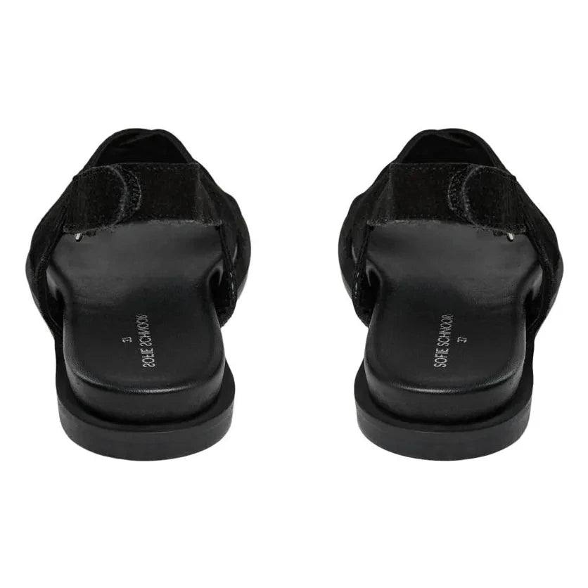 Sofie Schnoor - Suede Silasy sandals | Black