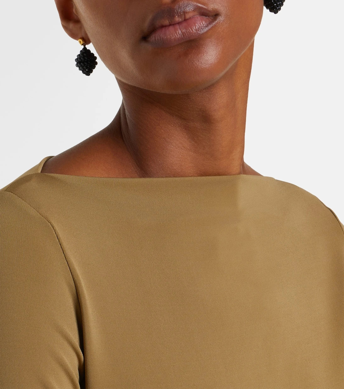 Max Mara - Gomma jersey T-shirt