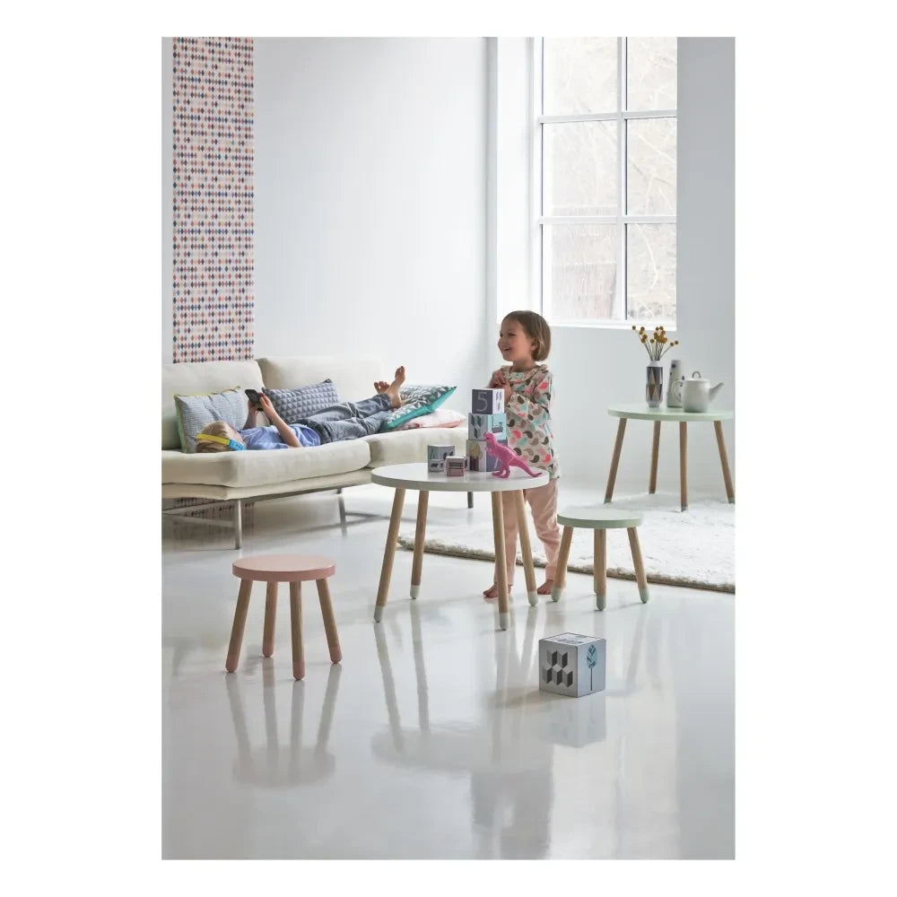 Flexa - Wooden Children Table  | Blue