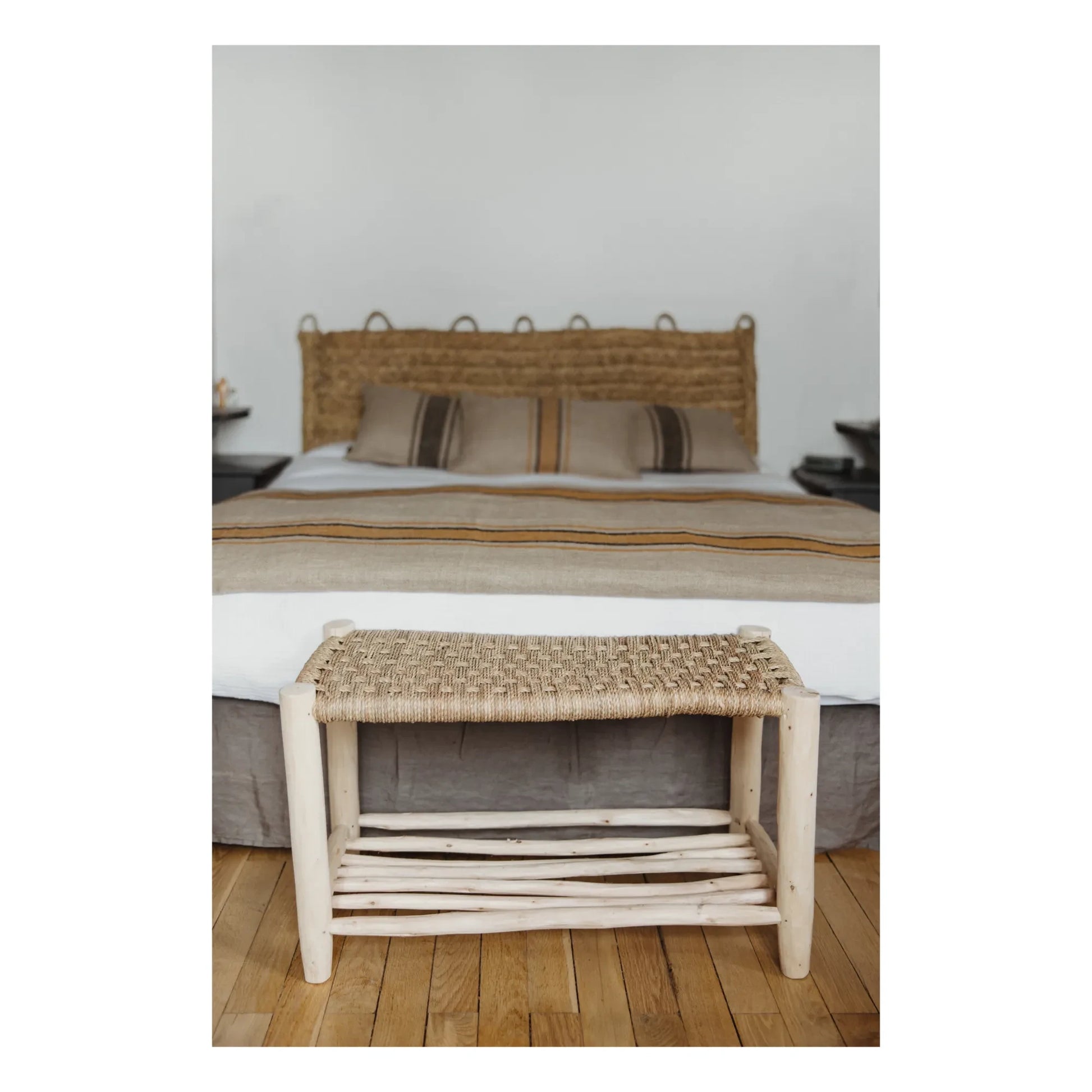 Cosydar - Natural Fiber Headboard to Hang up