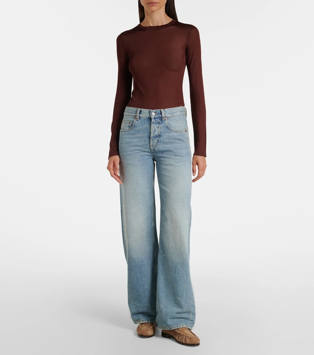 Saint Laurent - Neo '90s wide-leg jeans