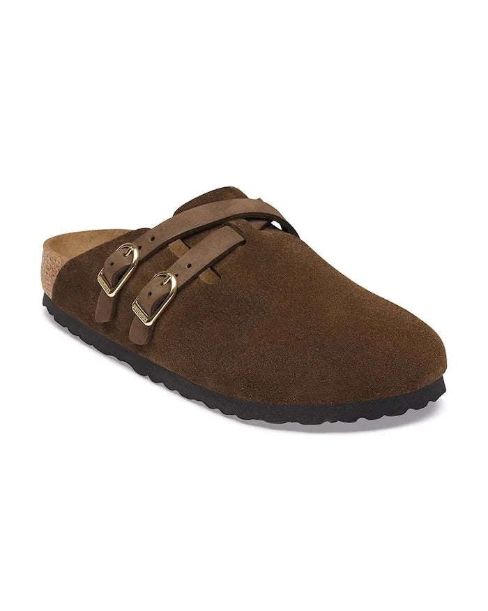 Birkenstock kadın süet sabo terlik Blair Suede Leather